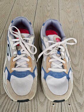 Skechers Go Run Consistent 2.0 Men’s Athletic Shoes 220872 Blue Taupe Sz 9WW